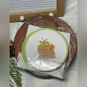 Fruit Design Paper Coasters